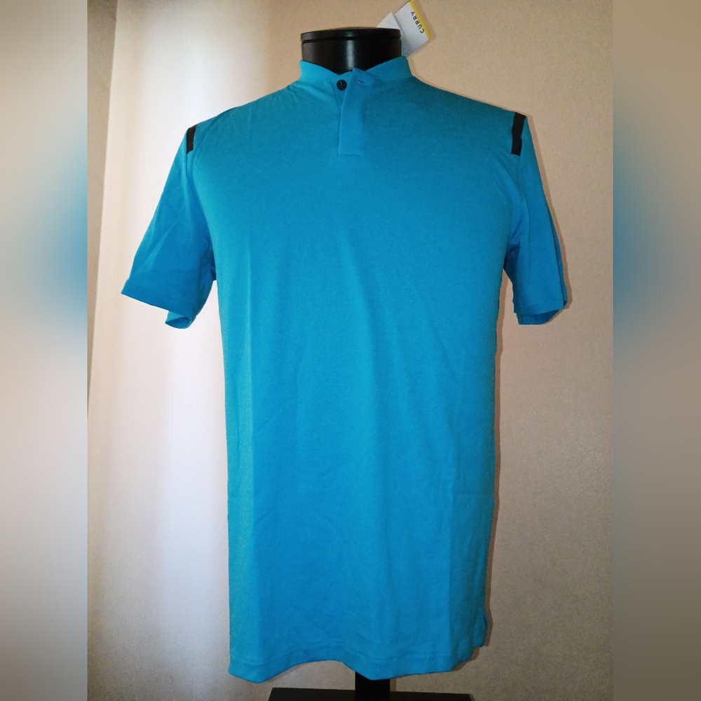 Under Armour Steph Curry Turquoise Blue Casual Fitted Top - Medium